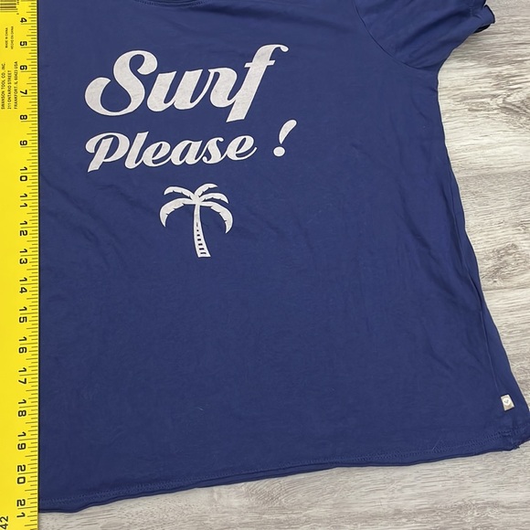 EUC Roxy Purple Short Sleeve Women’s Graphic Tee - Surf Please! 🌴 Size Small - Picture 10 of 14